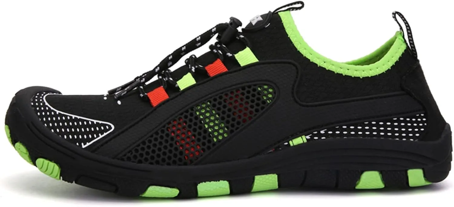 Adult Water Shoes Men Size 10.5 Quick Dry Aqua Sock Hiking Water Shoe Quick Dry Shoes Swimming Hiking Boating Sailing