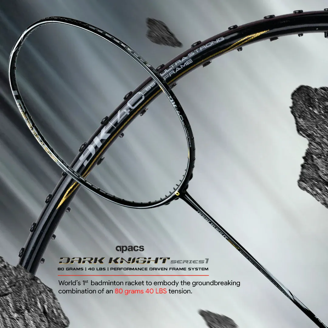 Apacs Unstrung Dark Night Badminton Racket - High Performance