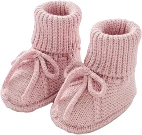 Baby Booties Newborn Sock Shoes Hand Knitting Crochet Infant Boy Girl Cozy Shoes Indoor Breathable First Walking Shoes