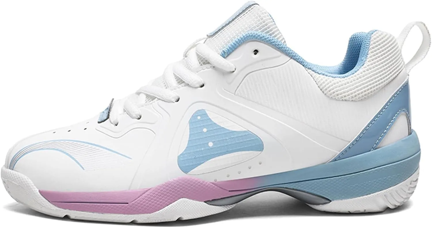 Badminton Shoes Mens Lightweight Fashion Pickleball Sneakers Anti-Slip Comfortable for Squash Volleyball Court Training