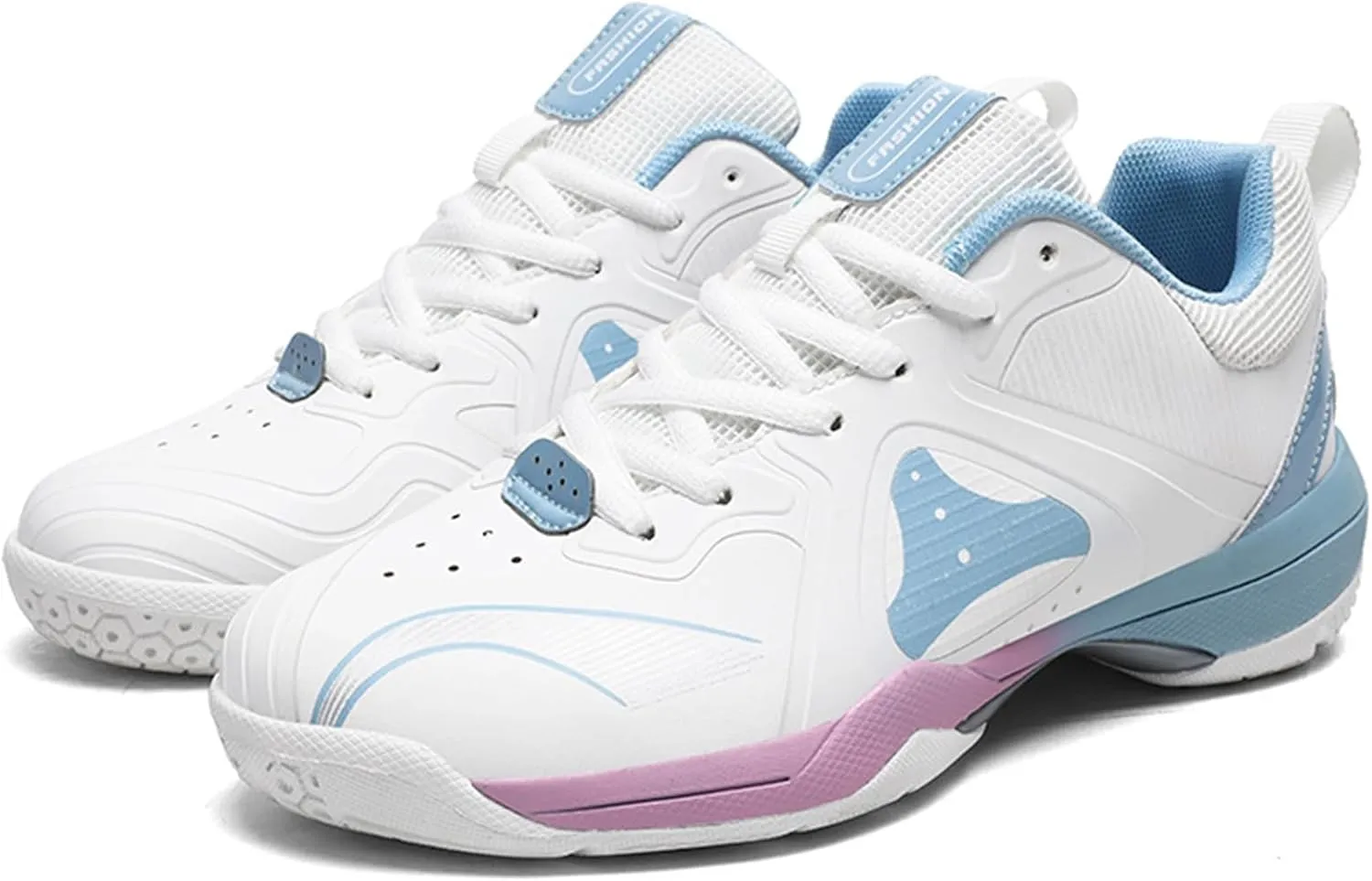 Badminton Shoes Mens Lightweight Fashion Pickleball Sneakers Anti-Slip Comfortable for Squash Volleyball Court Training
