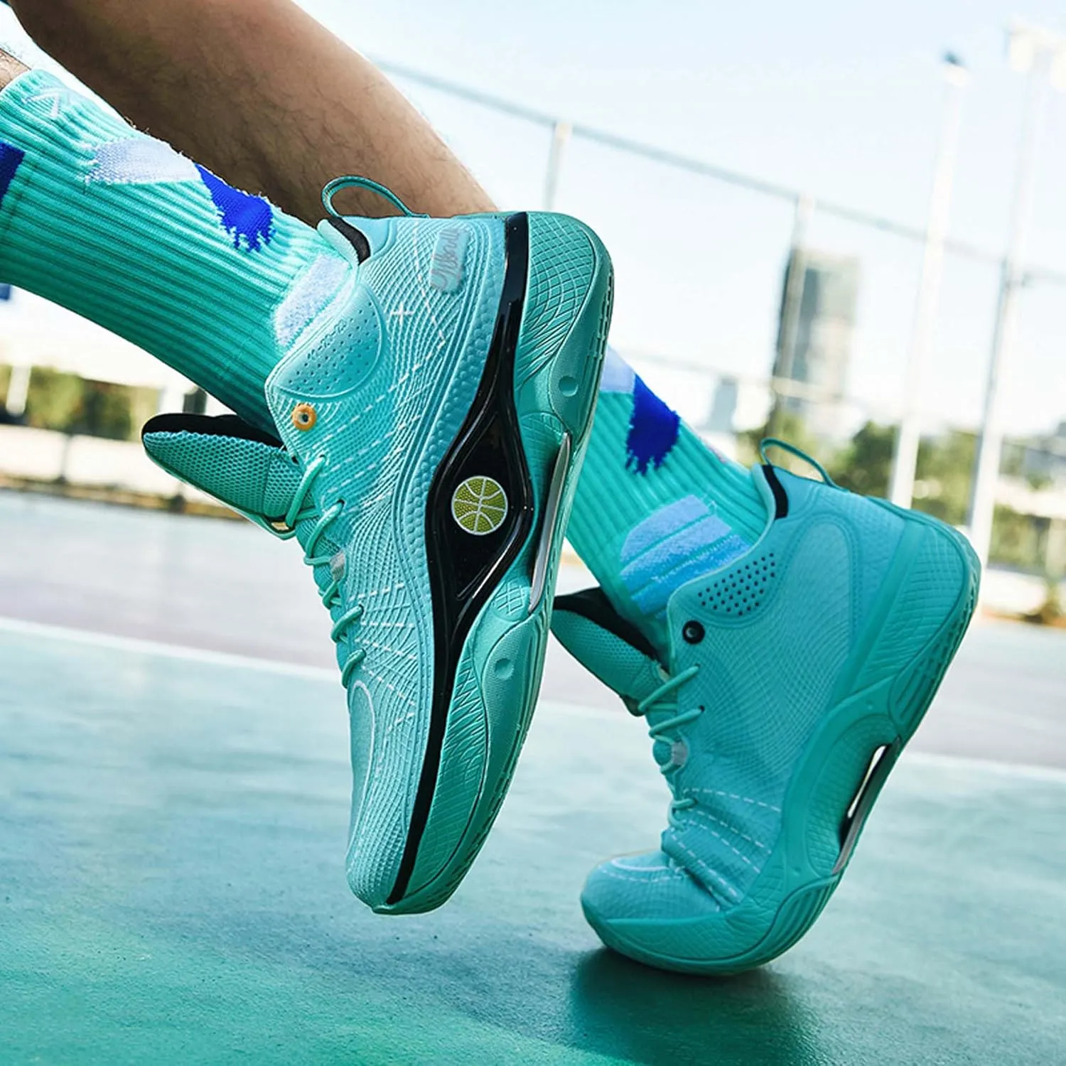 Breathable Cushioning Youth Basketball Shoes Couple Fashion Sports Basketball Shoes