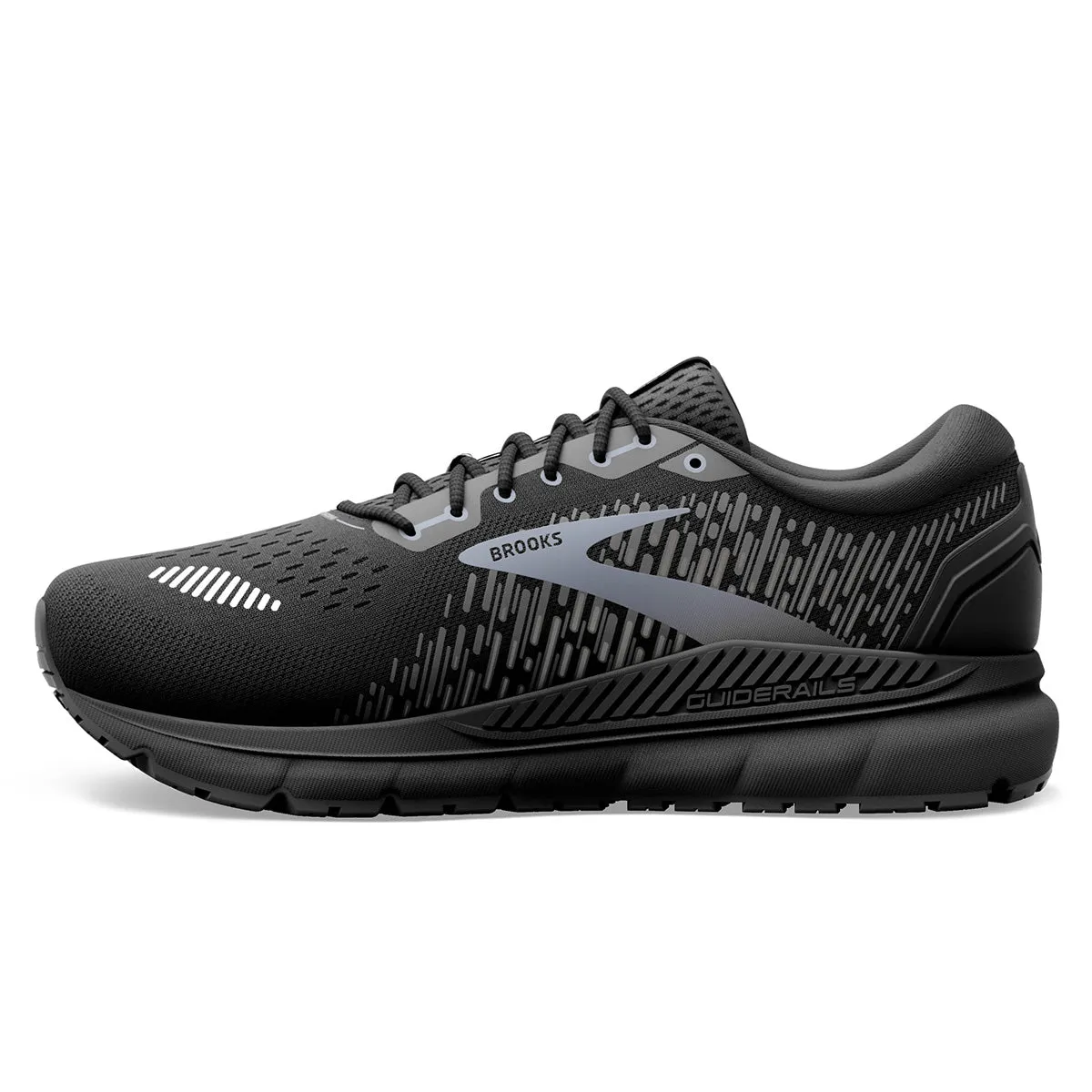 Brooks Addiction GTS 15 Mens Running Shoes | Black/Black/Ebony
