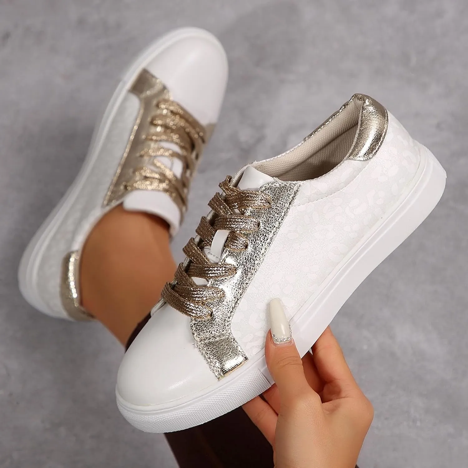 Dress Sneakers for Women Workout Shoes Womens Sneakers Slip On Walking Shoes Running Shoes Lightweight Non Slip Shoes