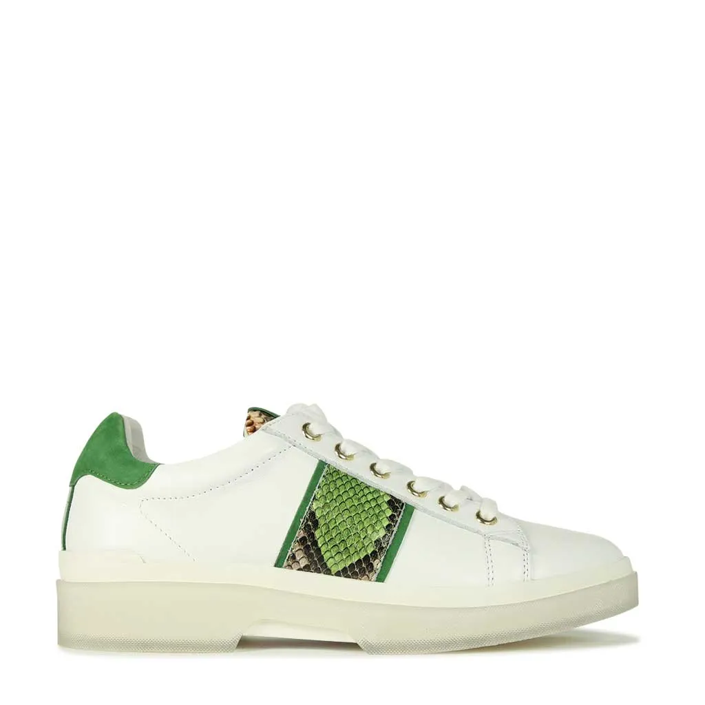 Grab Leather Sneakers Red