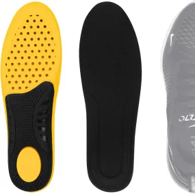 Linkidea 2 Pairs Arch Support Shoe Insoles Compatible with Nike Dunk Low, TR3, 1 '07 LV8, Replacement Shoe Inserts, Shock Absorption and Cushioning for Feet Relief (US Men 5.5-6.5/Women 7-8)