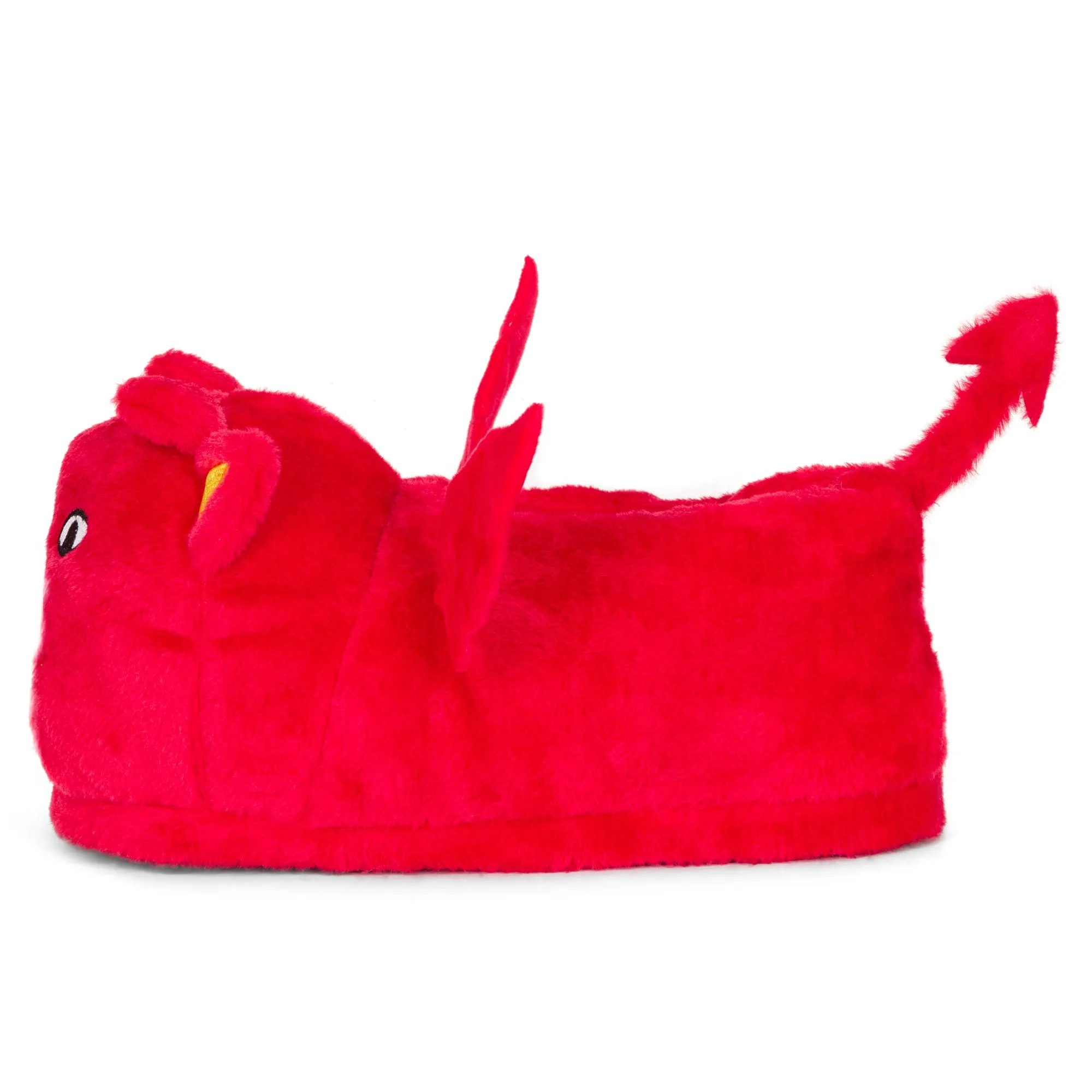 Lord Devil Plush Slippers (Red)
