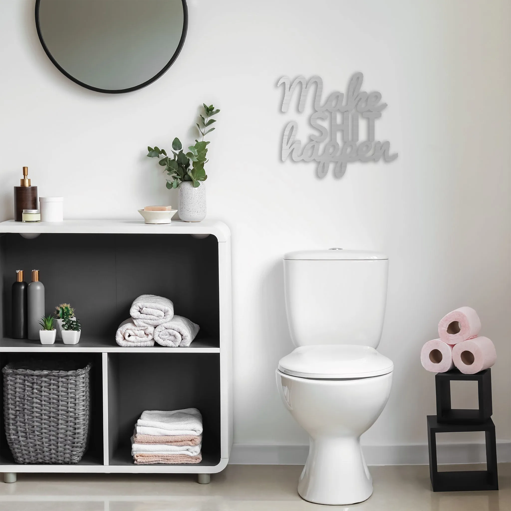 Make Shit Happen - Metal Wall Art