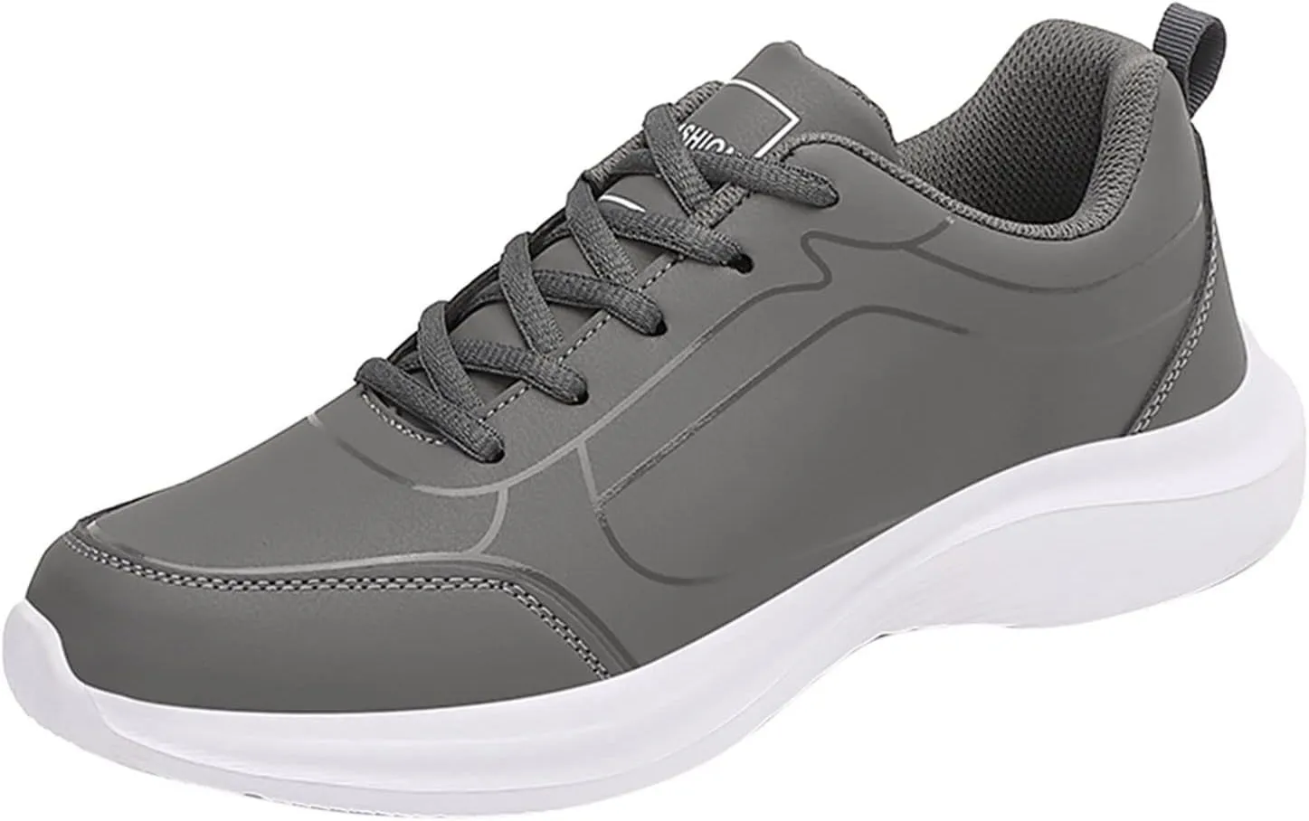Men's Fashion Sneakers Fashion Men Sports Shoes Flat Non Slip Lace Up Upper Lightweight and Comfortable