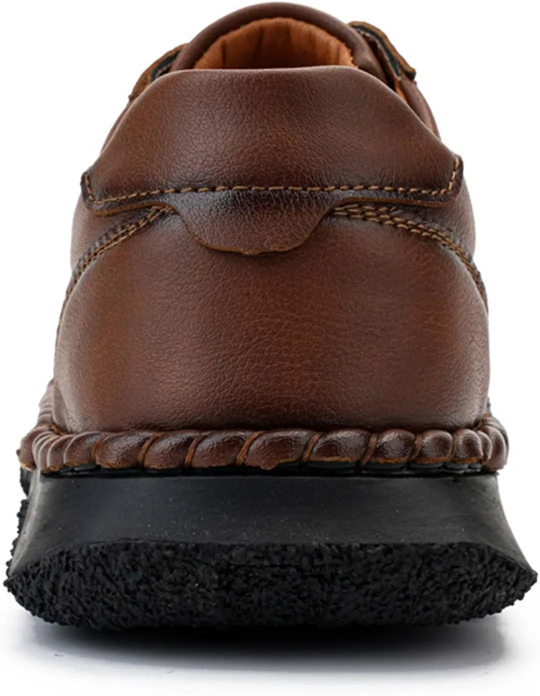 Men's Premium Leather Casual Sneakers,Casual Leather Shoes,Hand Sewn,Toe Protection,Walking Shoes,Driving Shoes,Outdoor Sneakers,Comfortable,Soft,Non-Slip
