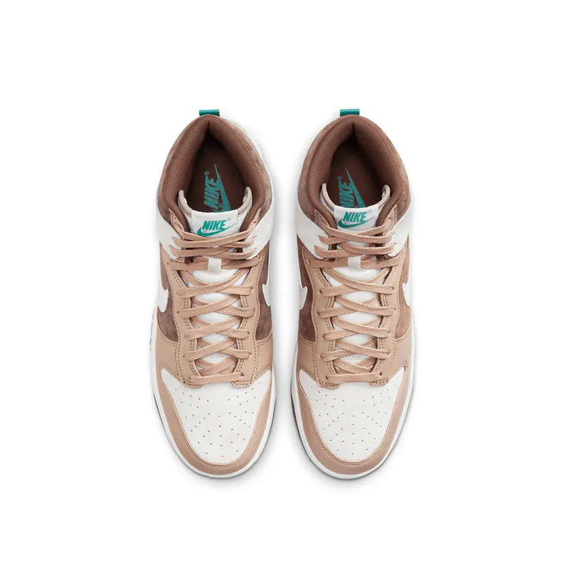 NIKE MENS DUNK HIGH PREMIUM CHOCOLATE SHOES