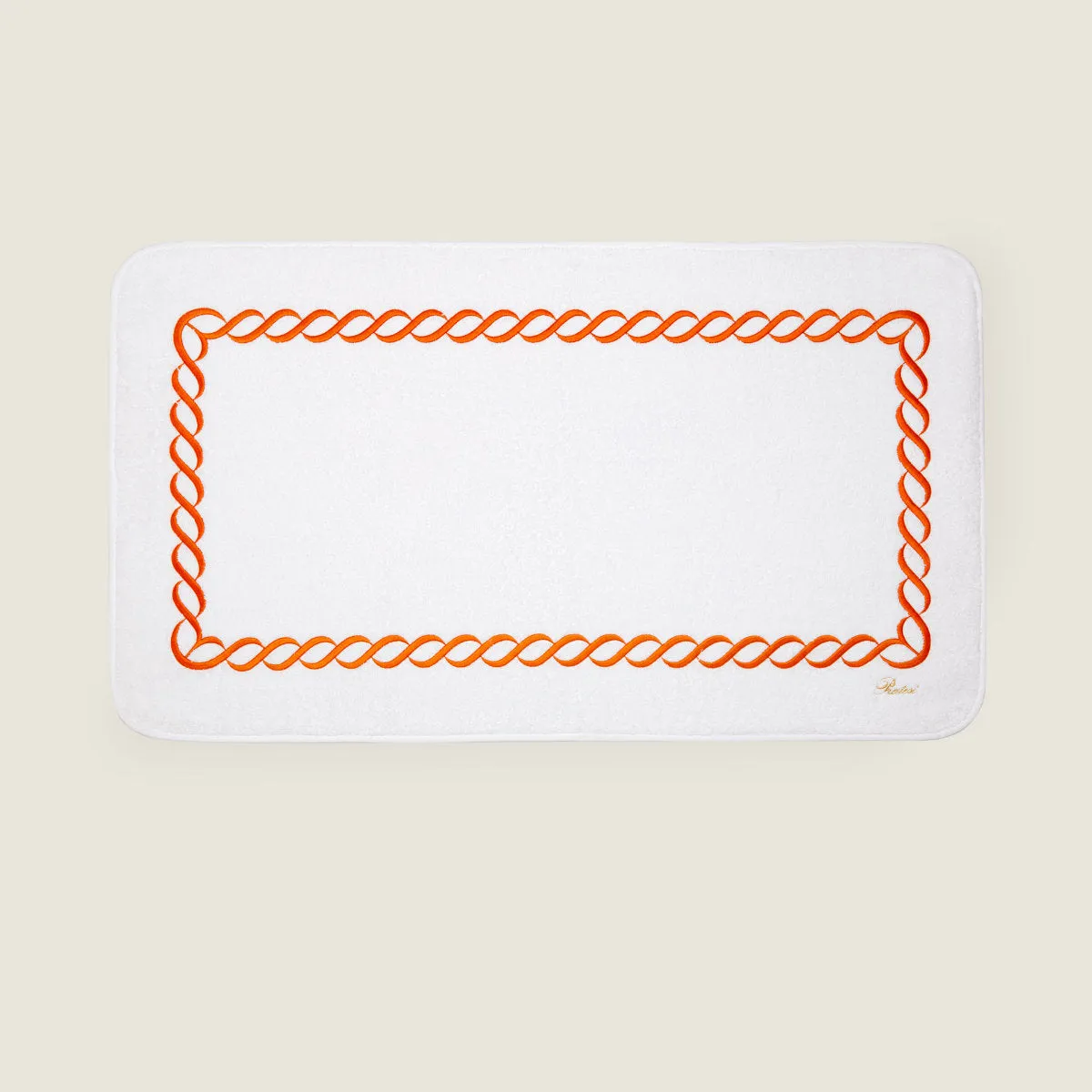 'Treccia' Bathroom Mat Collection by Pratesi
