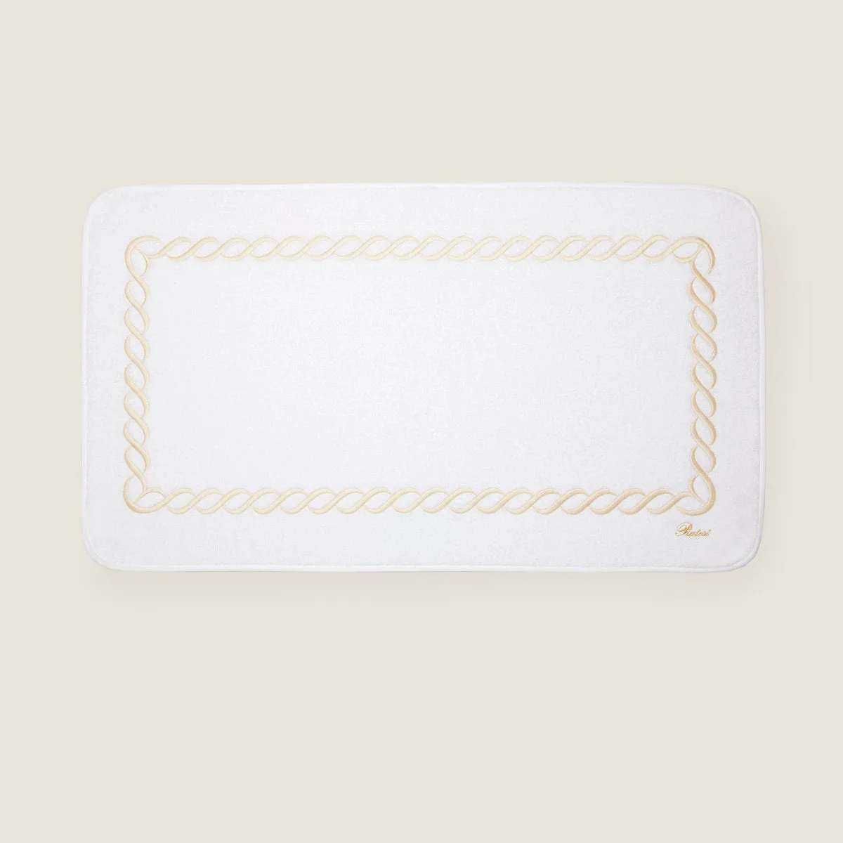 'Treccia' Bathroom Mat Collection by Pratesi