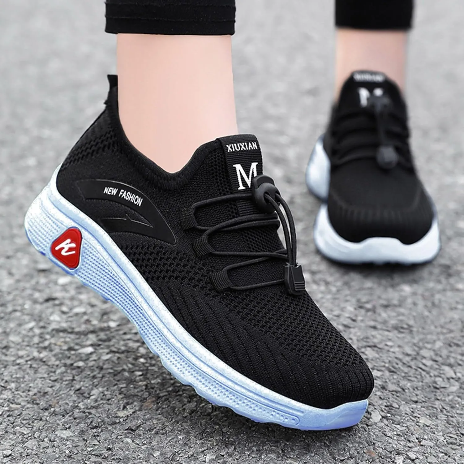 Women Lightweight Slip On Shoes Casual Comfortable Walking Sneakers Canvas Flats Non Slip Breathable Loafers