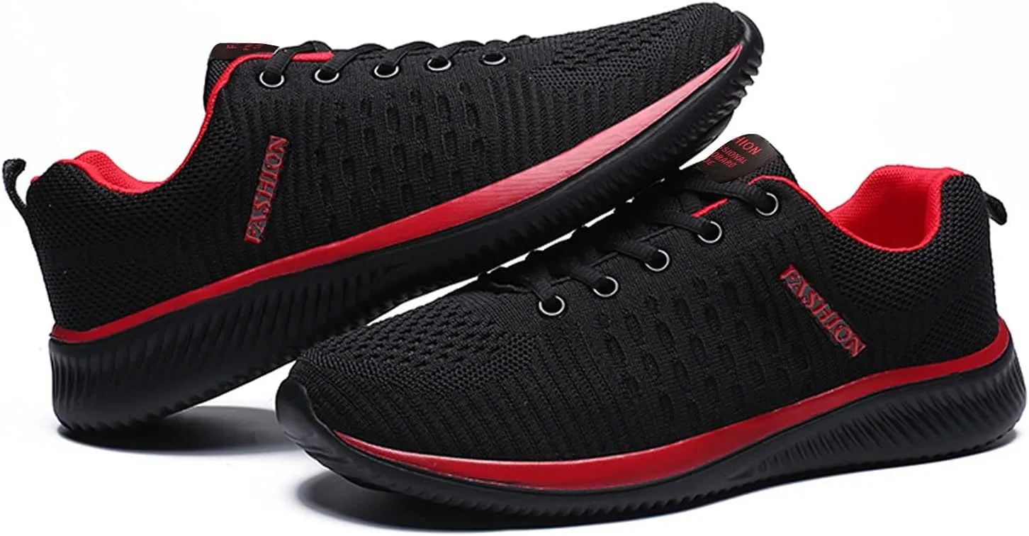 Women's Fashion Sneaker Non Slip Breathable Lightweight Comfortable Lace Up Wide Running Shoes for Men Women Loafers Shoes Casual Men's High Top Sneakers