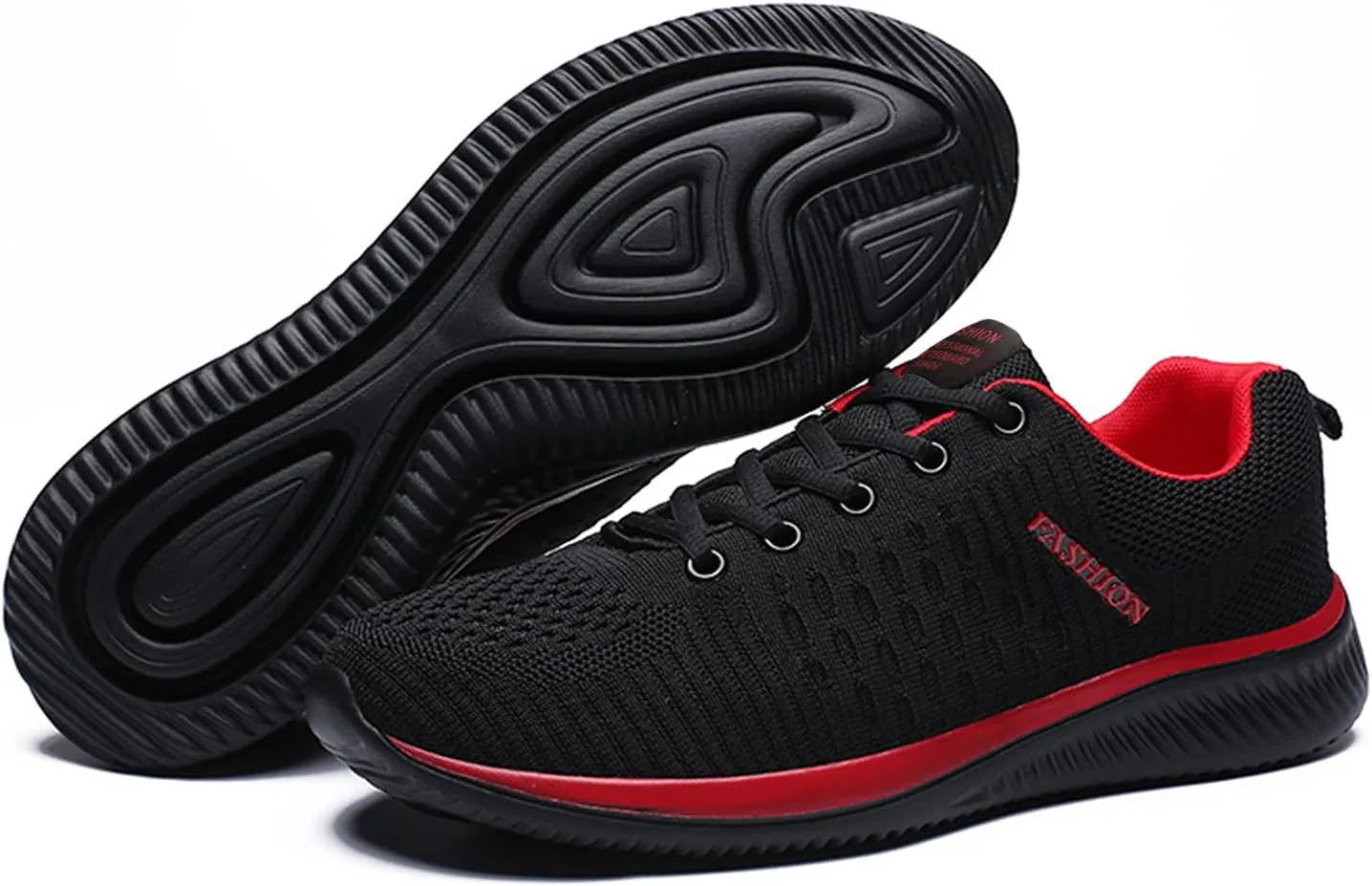 Women's Fashion Sneaker Non Slip Breathable Lightweight Comfortable Lace Up Wide Running Shoes for Men Women Loafers Shoes Casual Men's High Top Sneakers