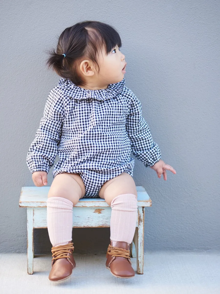 z Baby First Walker Boots - Aspen - Mahogany